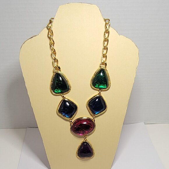 Kenneth J Lane KJL for Avon Caprianti Cabochon Statement...